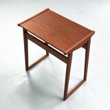 Petite table d'appoint en teck, années 1960