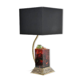 Lampe en résine fractale par Henri Fernandez