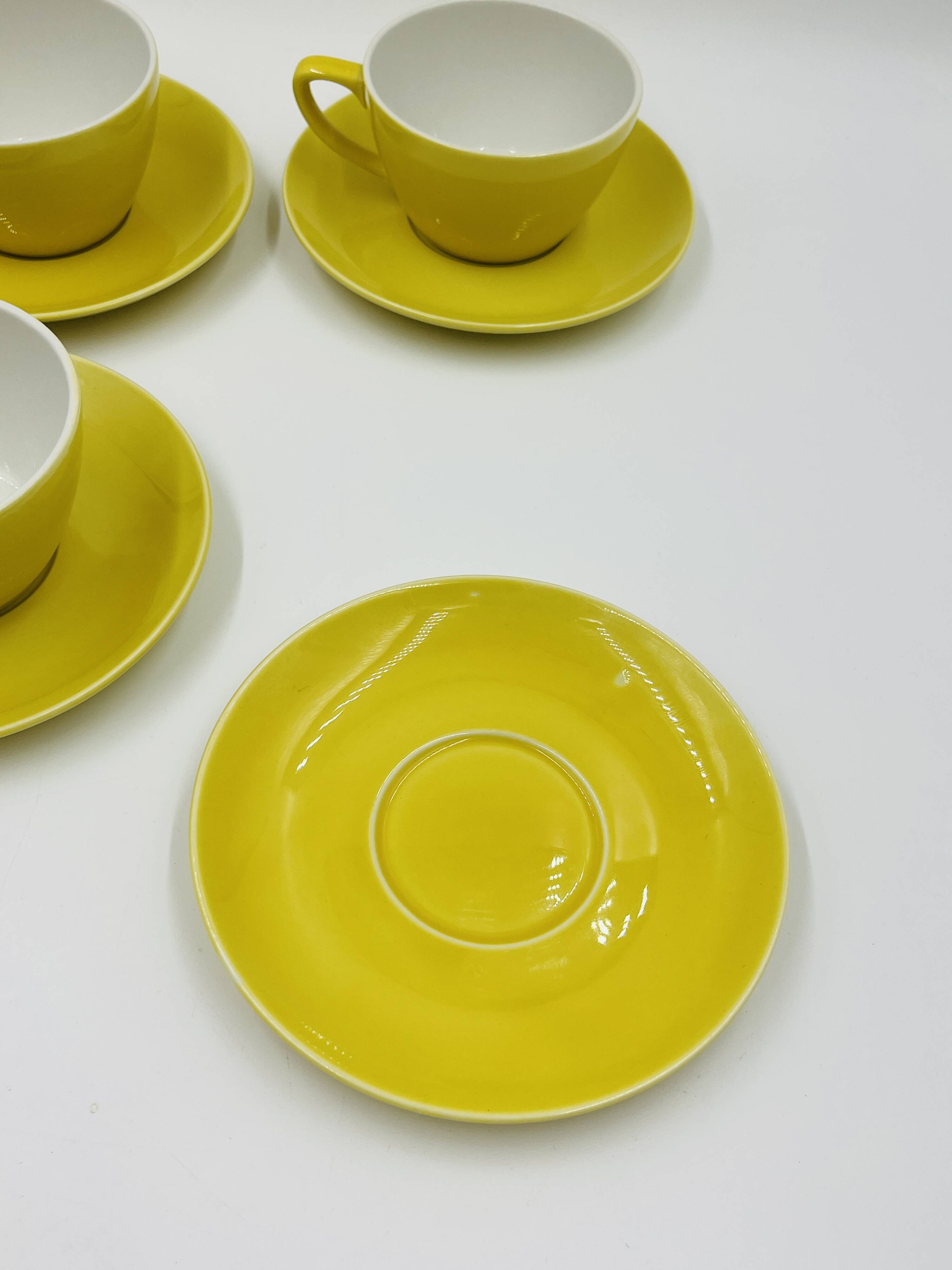 Set of 4 cups and saucers Villeroy & Boch