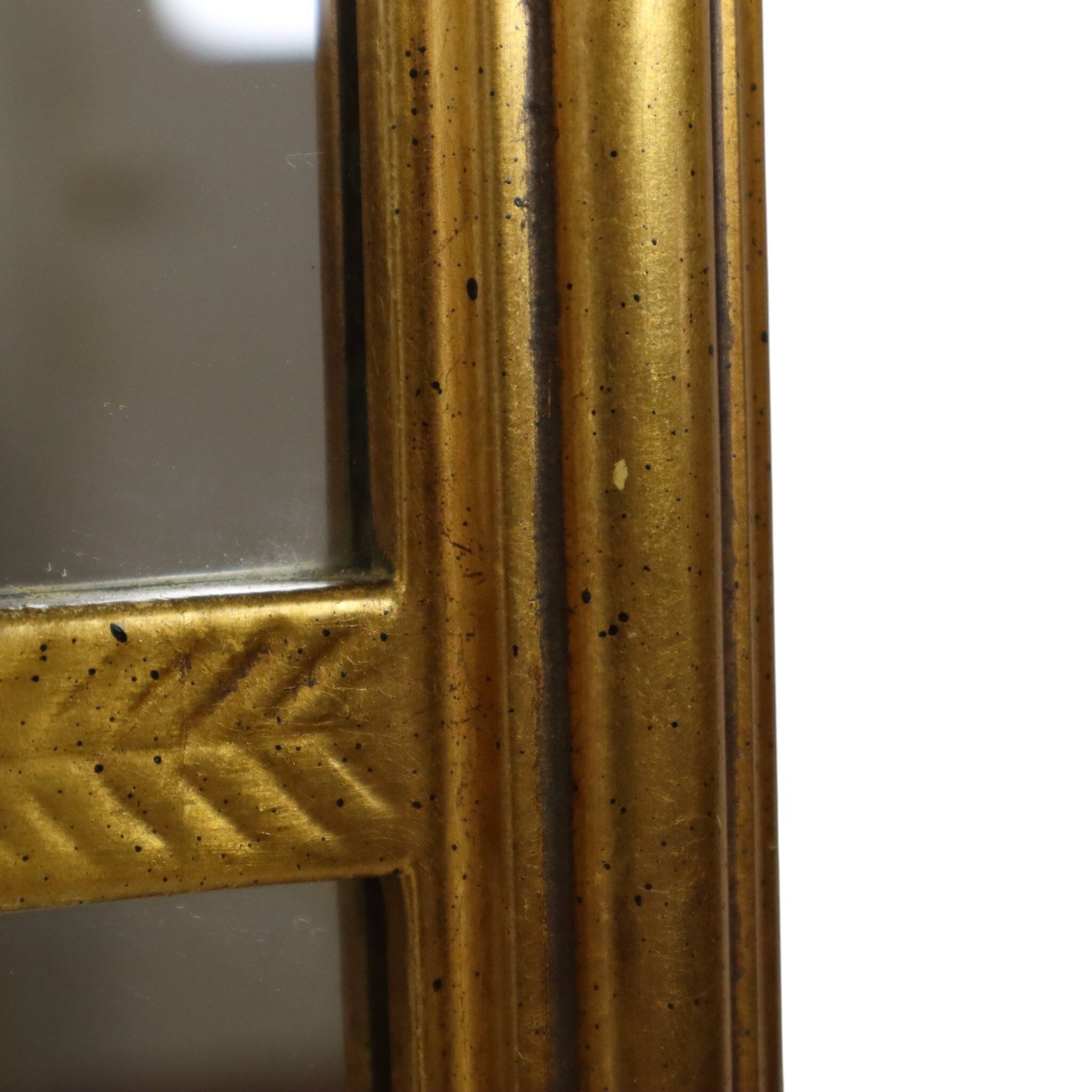 Hollywood Regency Gold Arch Mirror by Deknudt, 80cm