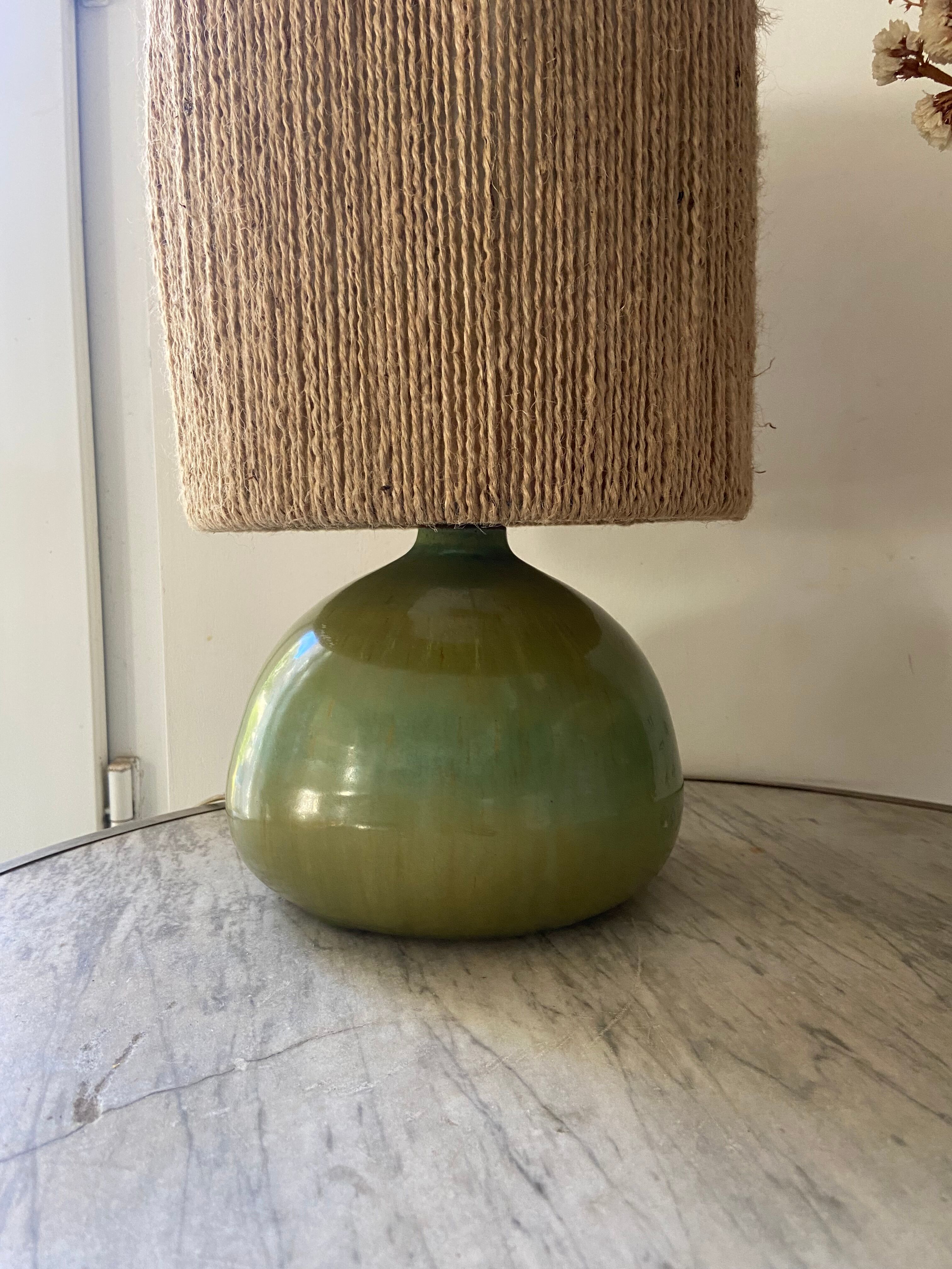Vintage ceramic lamp