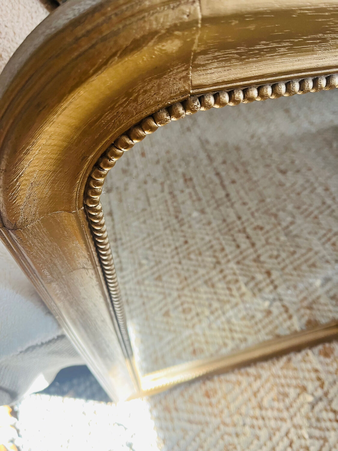 Mirror 80x59cm gilded wood