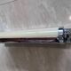 Big chrome Bauhaus / functionalist wall lamp with lampshade - 1930s