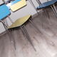 Table et 4 chaises en formica avec pieds eiffels vintage Sif