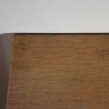 Small vintage oak administration desk