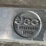 Pair of stackable chairs model dsc by Giancarlo Piretti, castelli years 1965