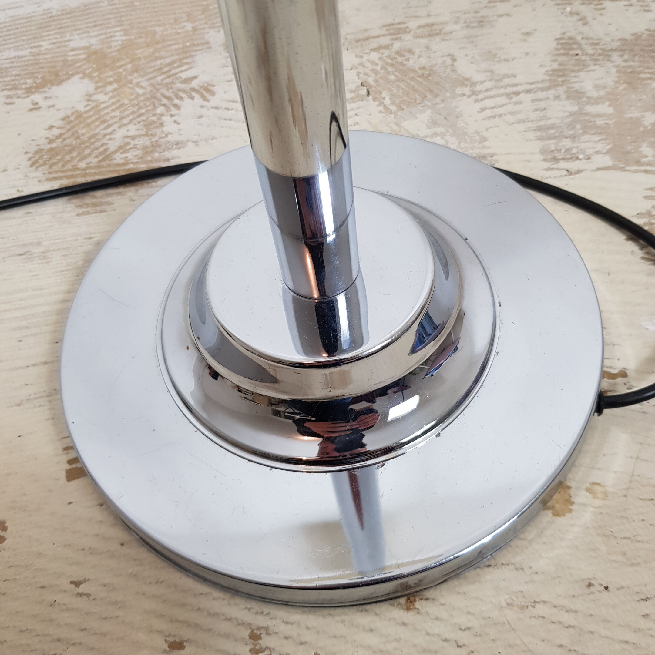 Chrome floor lamp 70s