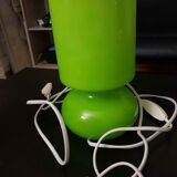 Duo of red and green lamps Lykta from Ikea