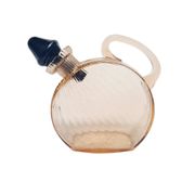 Art Deco carafe from Hortensja Glassworks, Poland, 1930s