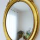 Antique Napoleonic Mirror with Gold Leaf