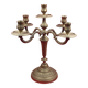 Candelabra, candle holder for 5 candles, 4 branches, Louis XVI style - 35 cm