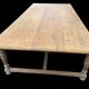 Oak table of a 19's provencal castle