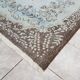 Oushak Wool Area Vintage Rug sku v992