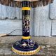 Candle holder lamp from Gien converted into a lamp,