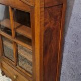 Provençal walnut display case