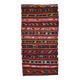 Colorful Long Wide Vintage Kilim Runner Rug, Turkish Woven Rug, 162x313 Cm