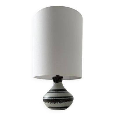 Lampe de table céramique vallauris années 60