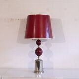 Vintage metal lamp from the 1970s