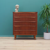 Teak chest, Danish design, 1970s, production: Denmark