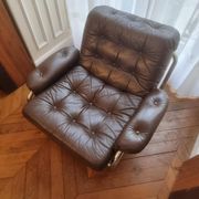 Vintage IKEA "Borkum" armchair by Johan Haggestrom.