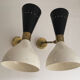 Wall lamps in the style of Italian creations of the 50s