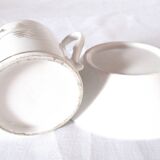 pair of Paris porcelain coffee cups