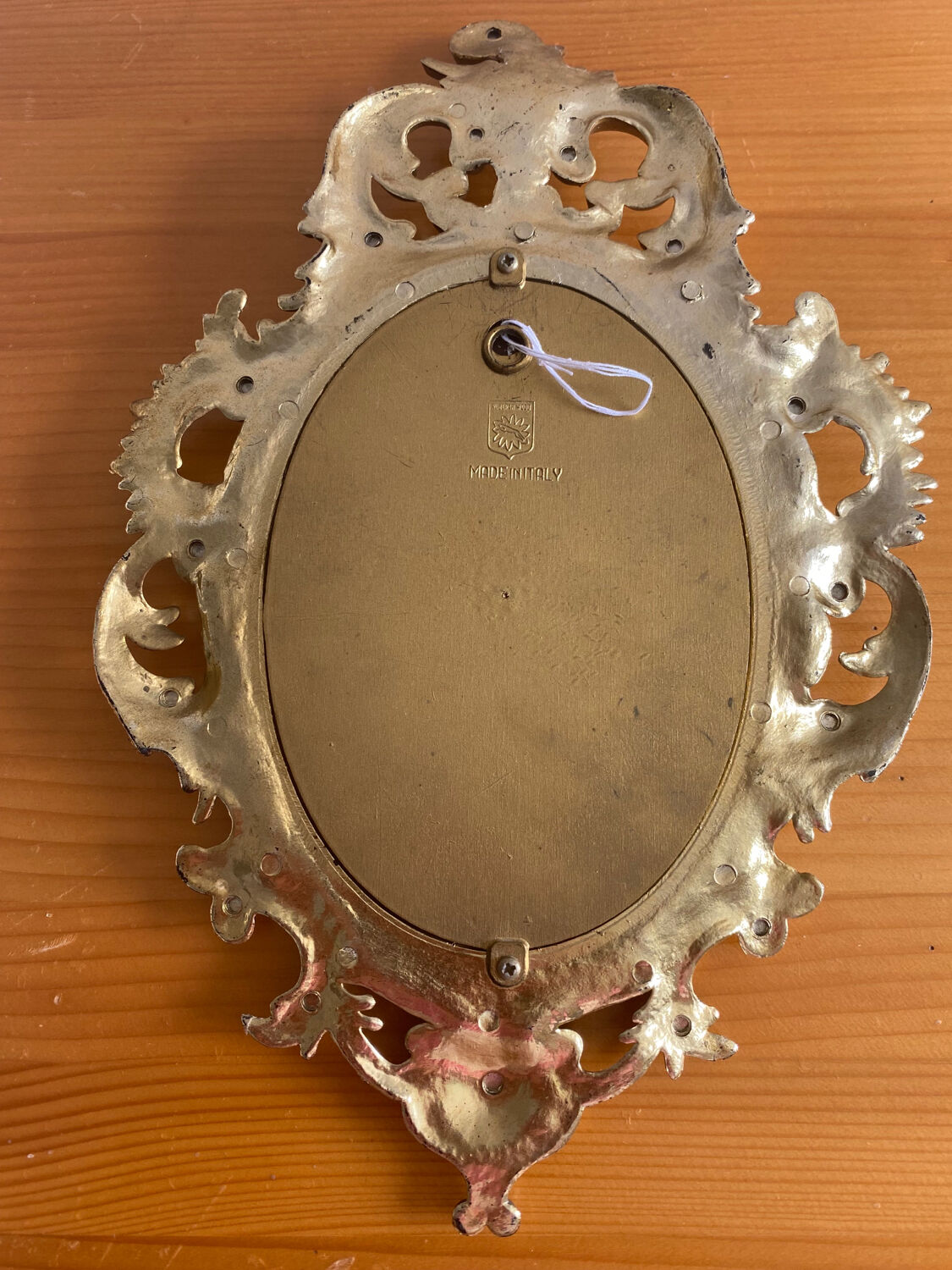 Old Baroque Frame Mirror, Roberta Wood