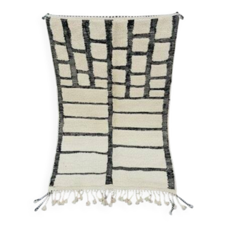 Tapis Beni Ourain fait main, 150/250cm