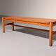 Banc en pin Ilmari Tapiovaara fabriqué en Scandinavie, 1960