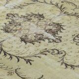 Turkish Anatolian Handmade Vintage Rug 288 cm x 178 cm