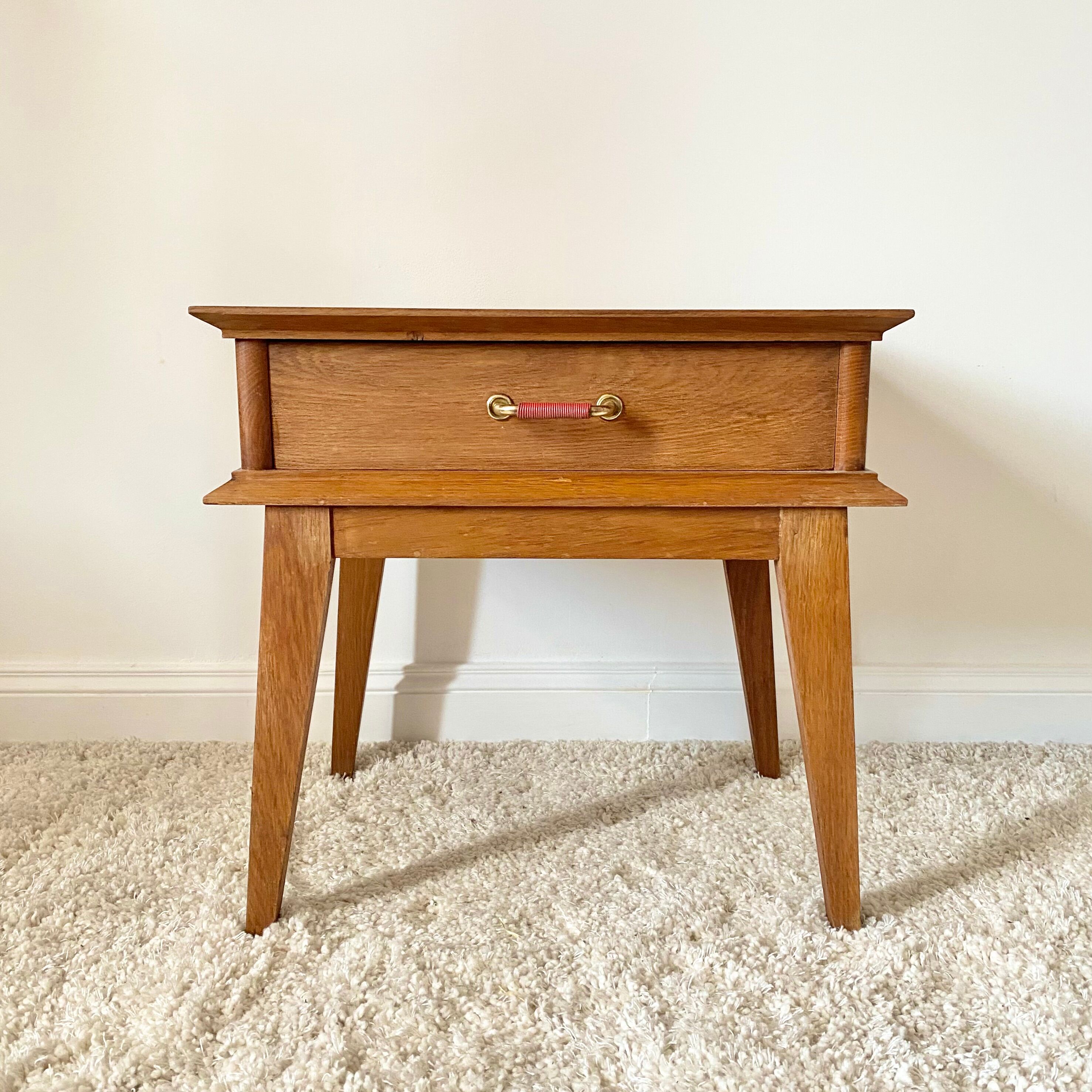 Vintage bedside table