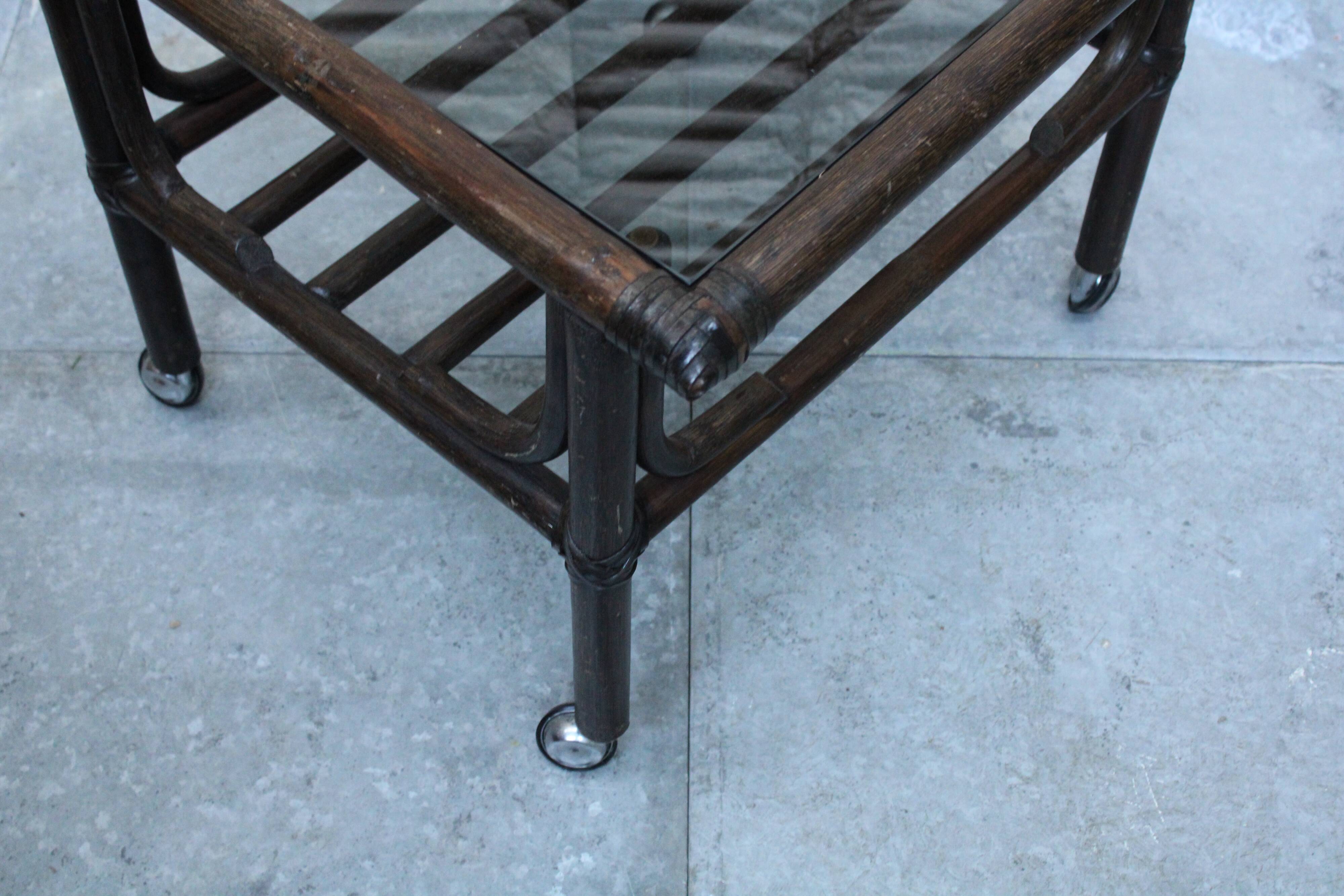 bamboo coffee table