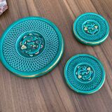 Art Deco Coasters and Bottle Holders