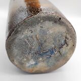 Jean Claude Monange stoneware tube vase