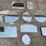 Lot de neuf miroir