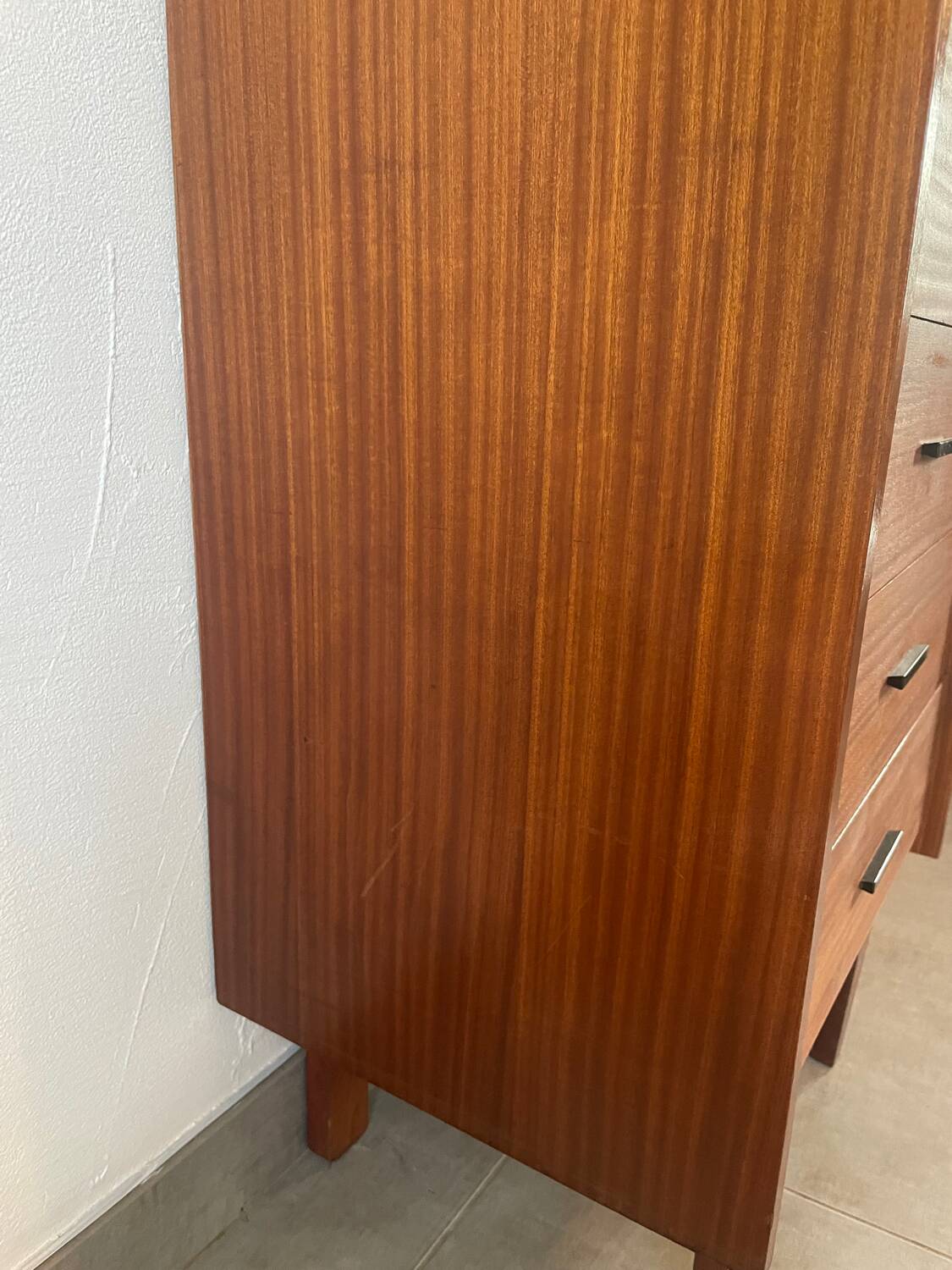 Vintage teak chest of drawers