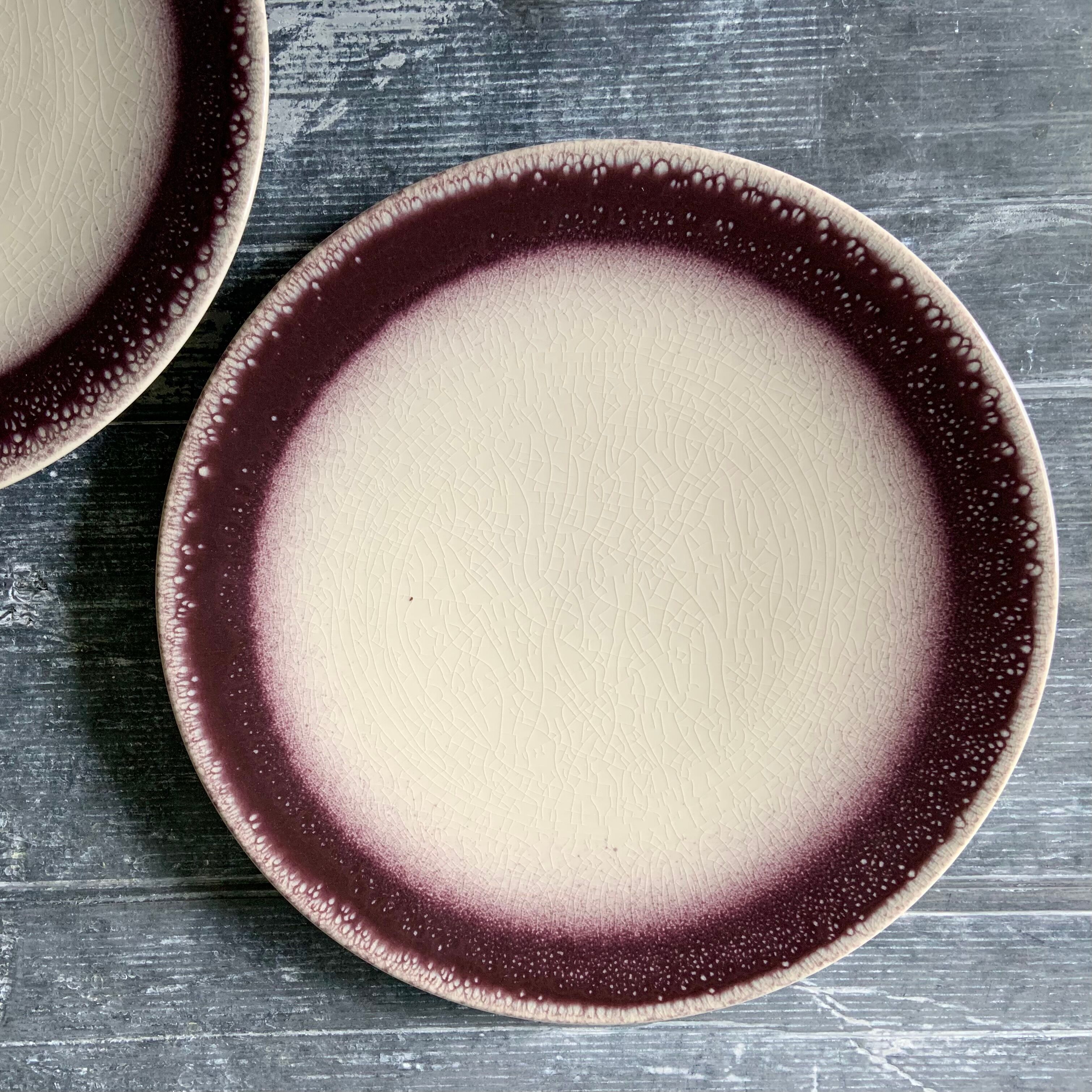 Introducing plates purple poem Jars