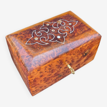 Thuya wooden jewelry box