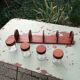 Wall spice rack by digsmed, Denmark, 1960s