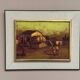 Original Swedish Oil on Panel – “Rural Landscape” – Signed –Vintage & Frame