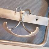 Aluminum coatrack with 2 pads from the 60