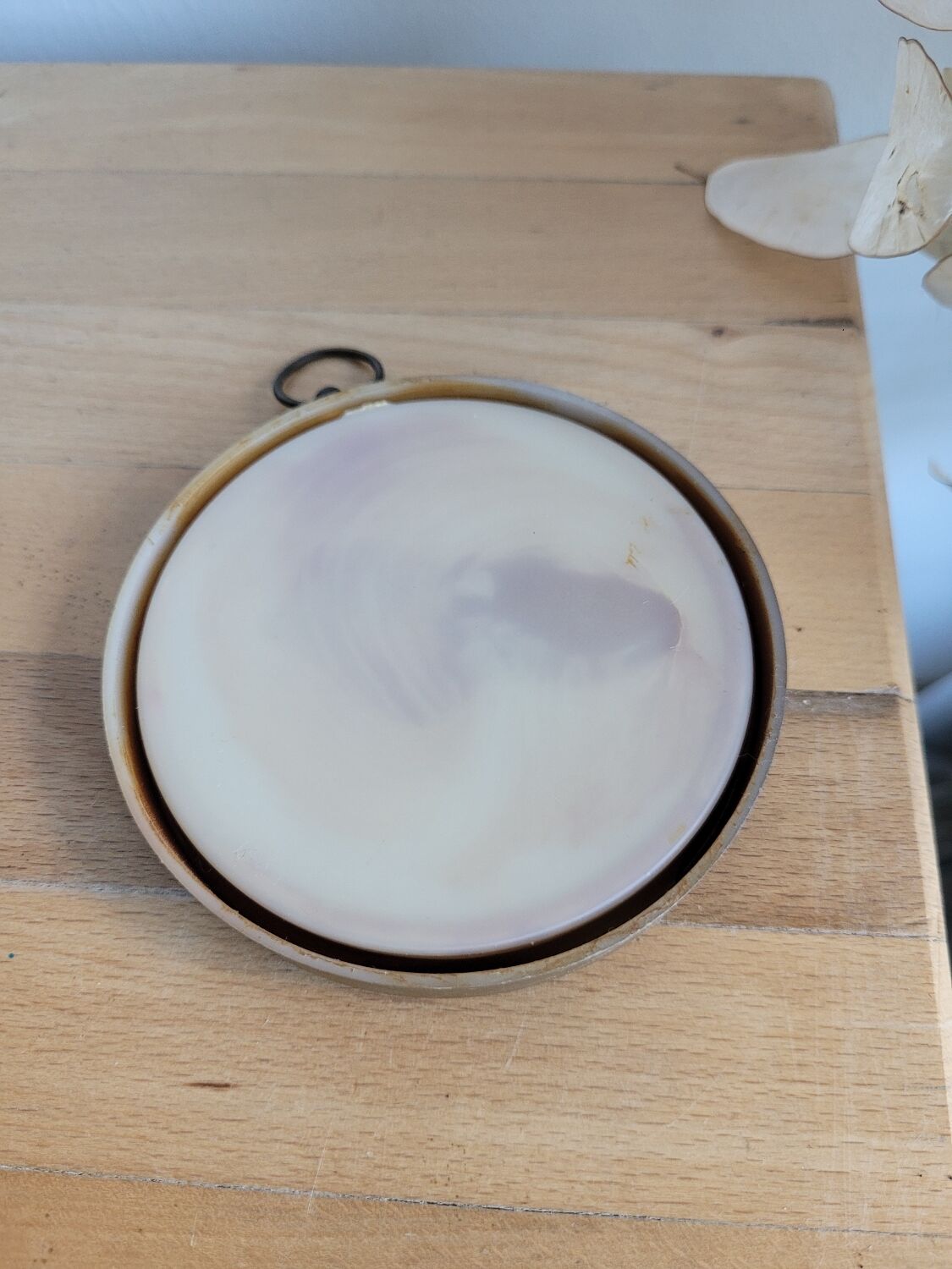 Medallion / frame dried flowers