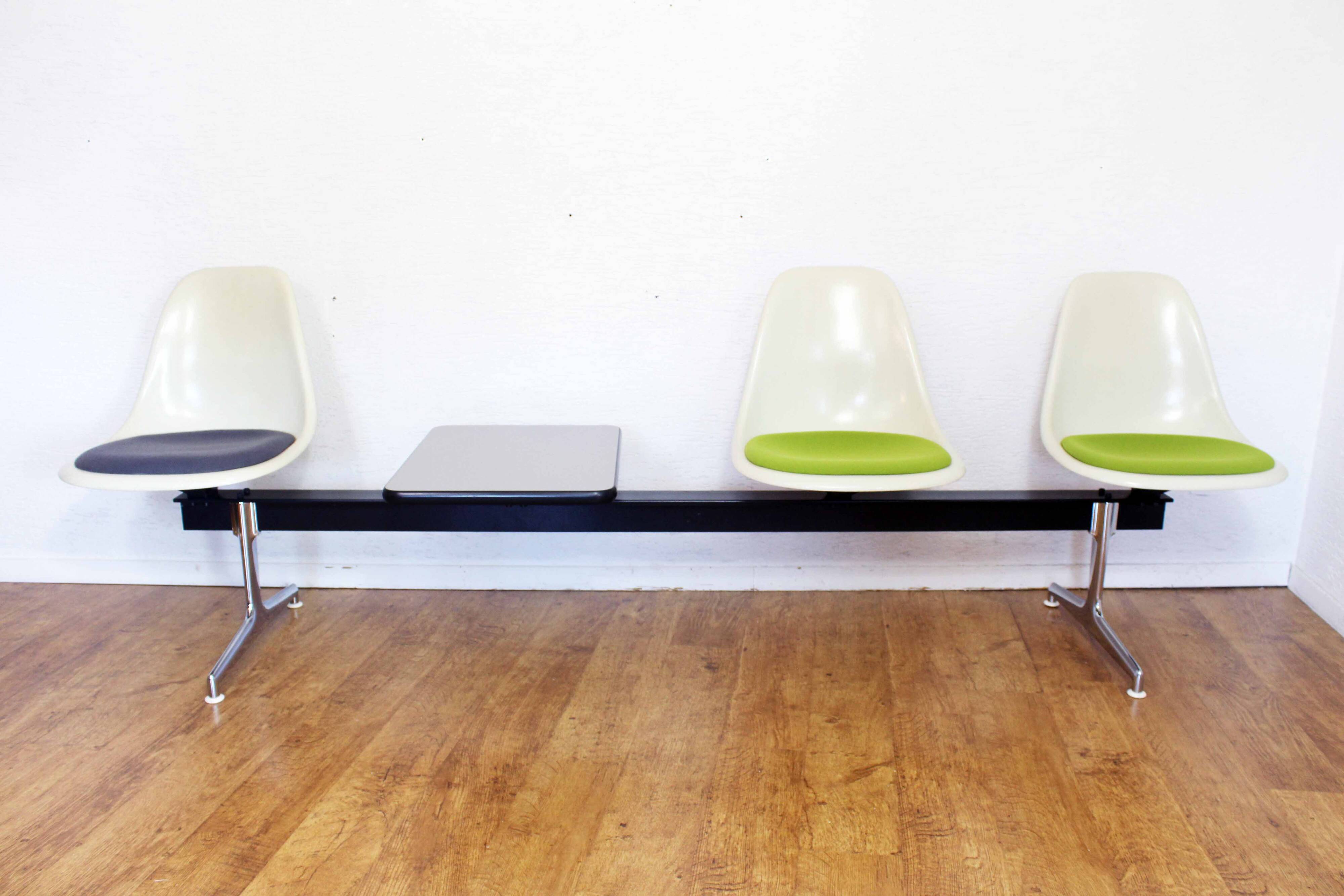 Banc Eames 3 places Edition Vitra 1970