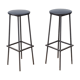 Set of 2 metal stools