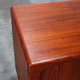 Dyrlund Denmark 1950s drum teak credence