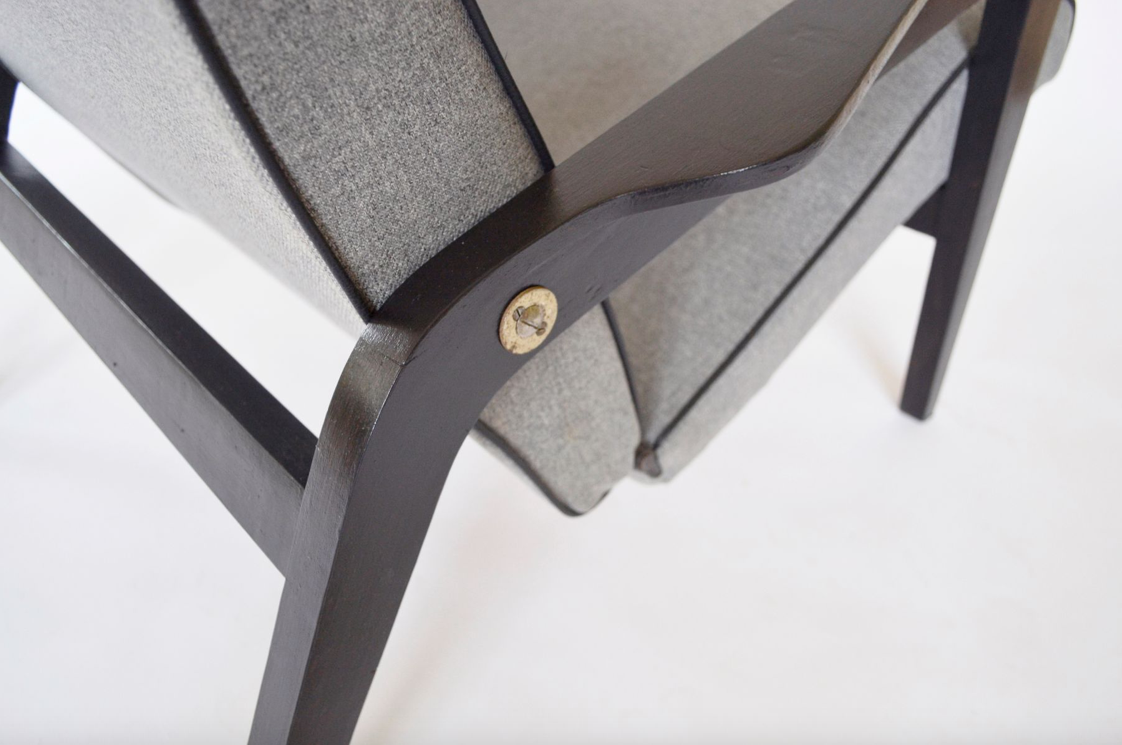 Armchair by LM Koslauskaitė-Stapulionienė for Vilniaus Baldų Kombinatas