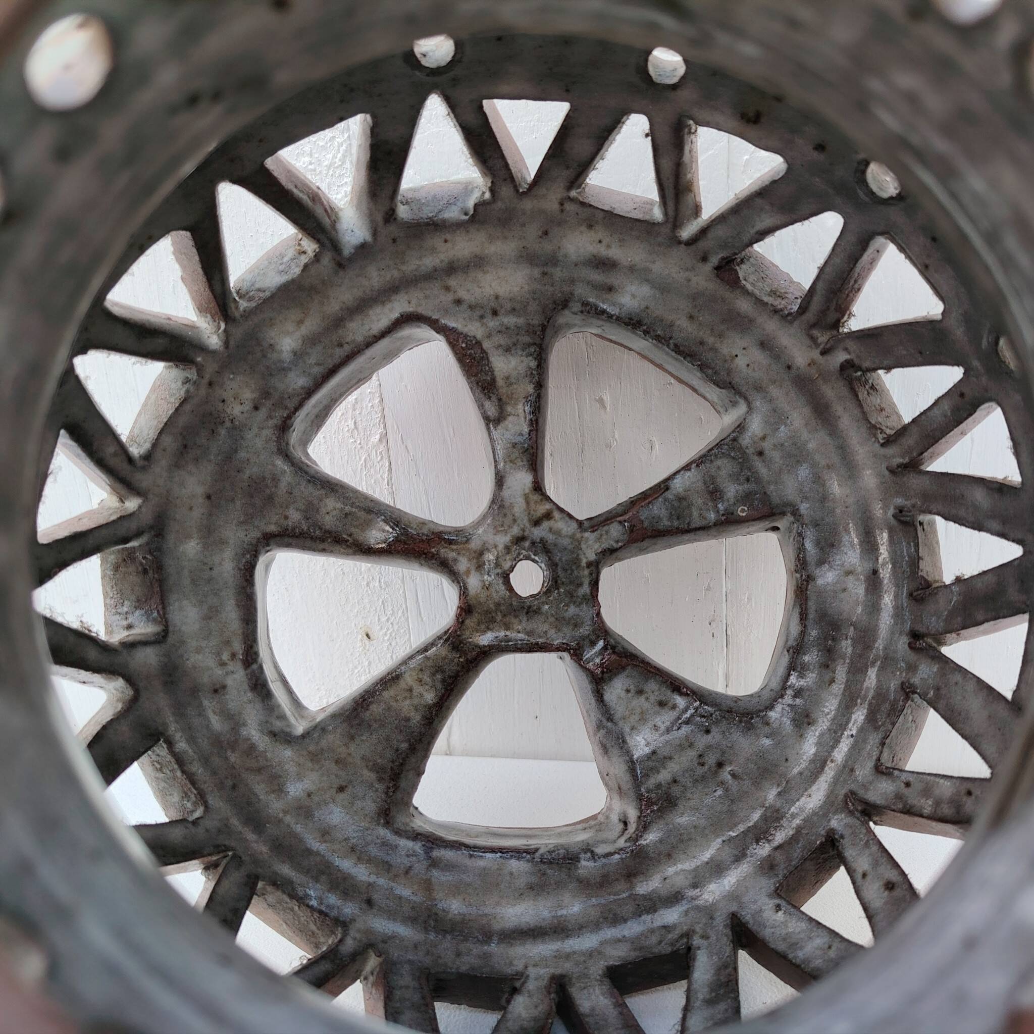 Ceramic lamp base, Chantal & Thierry Robert