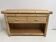 vintage bamboo chest of drawers/console