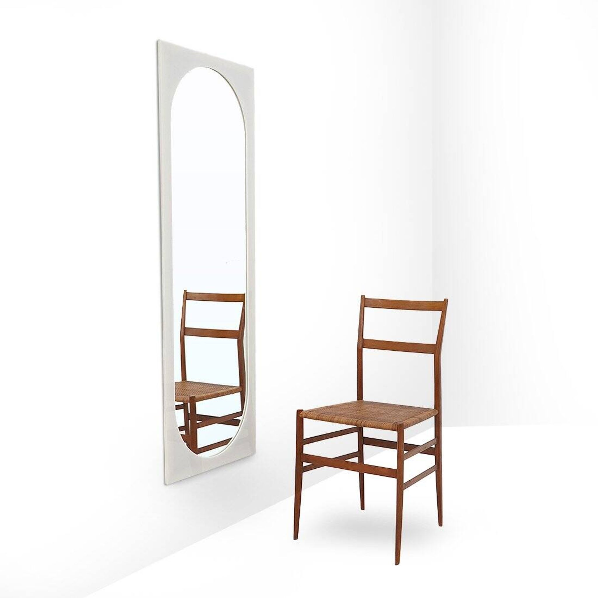 Wall mirror by Joe Colombo for Kartell, 1960s