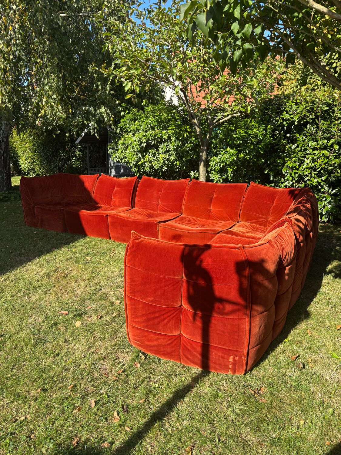 Modular vintage sofa